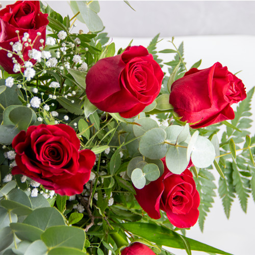 Ramo 12 rosas rojas para regalar | Arte Floral Sweet Carolina